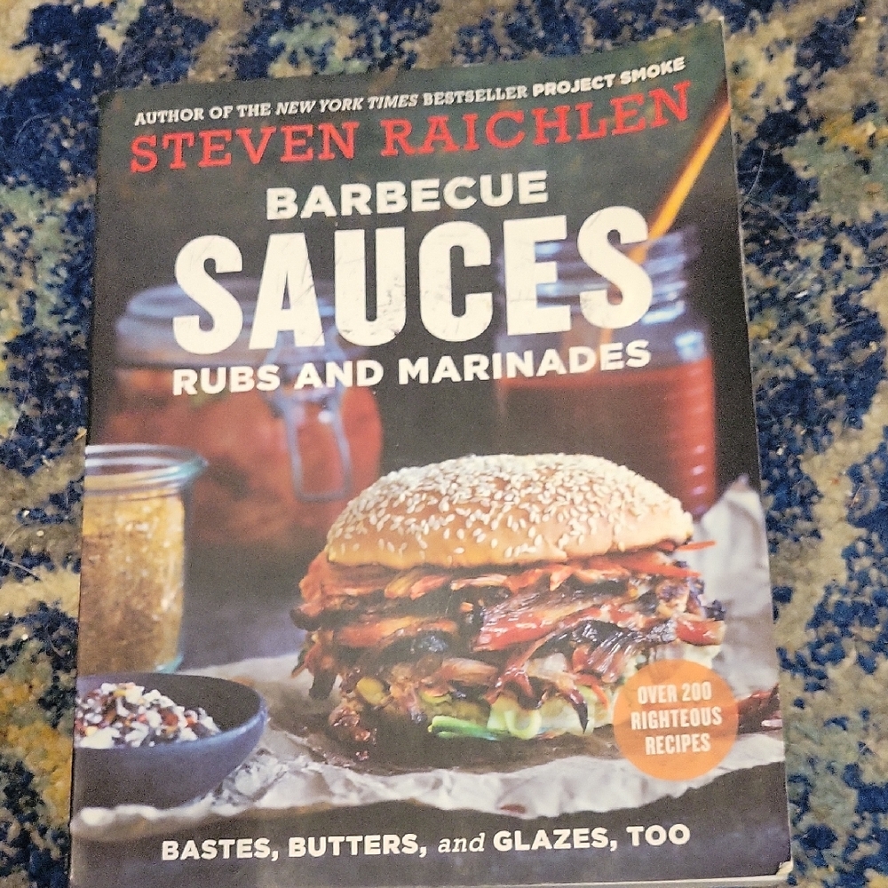 Steven Raichlen Barbecue Sauces Book, EUC